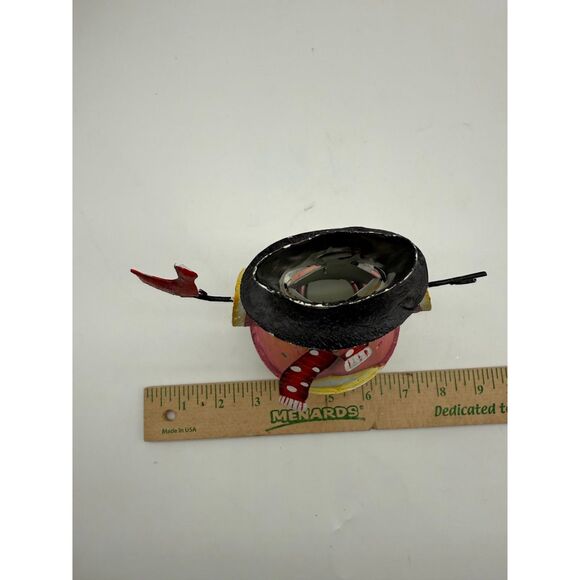 Decorative metal snowman - Picture 6 of 6